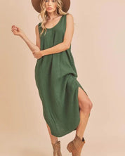 Daisy Dress - EMERALD / S