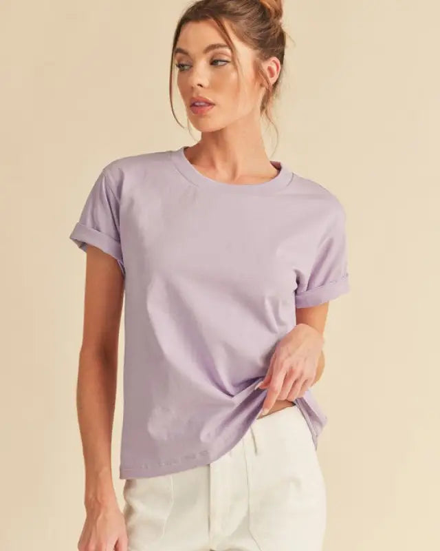 Danni Tee - LILAC / S