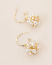 Divine Hoop Earrings - Gold / OS