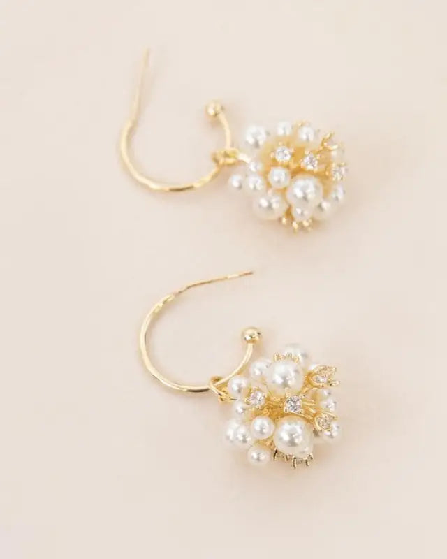 Divine Hoop Earrings - Gold / OS