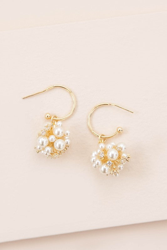 Divine Hoop Earrings - Gold / OS