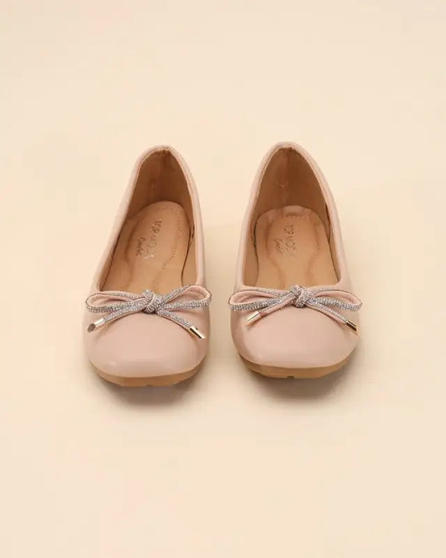 DOROTHY-77 Bow Ballet Flats