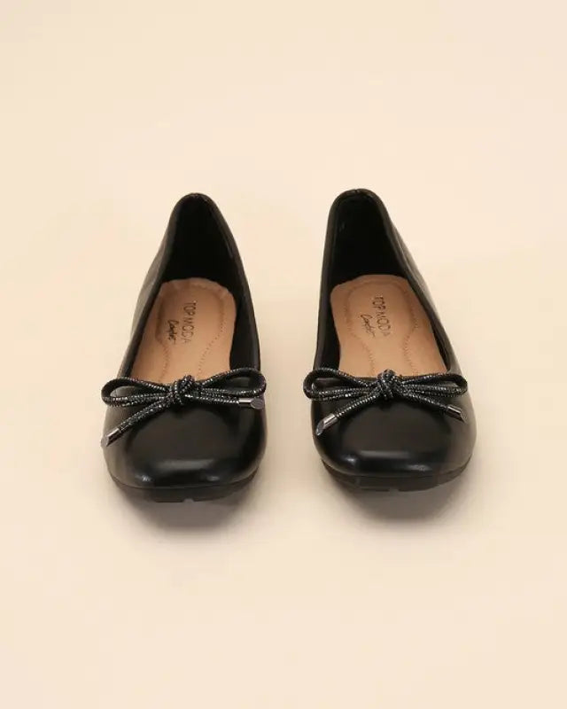 DOROTHY-77 Bow Ballet Flats