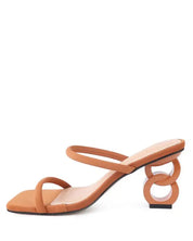 DOWNTOWN EXPERIMENT HEEL SLIDE SANDALS