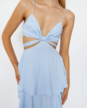 Draped Cup Cami Mini Dress