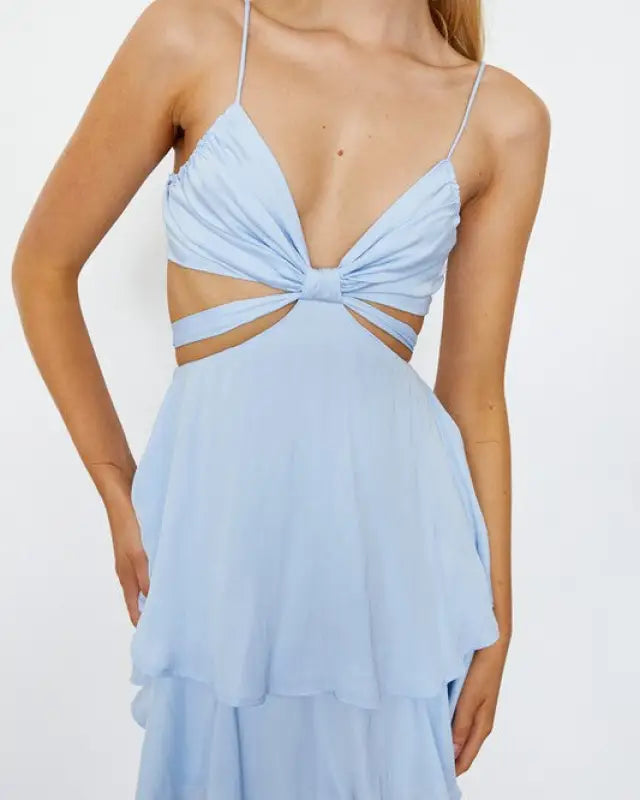 Draped Cup Cami Mini Dress