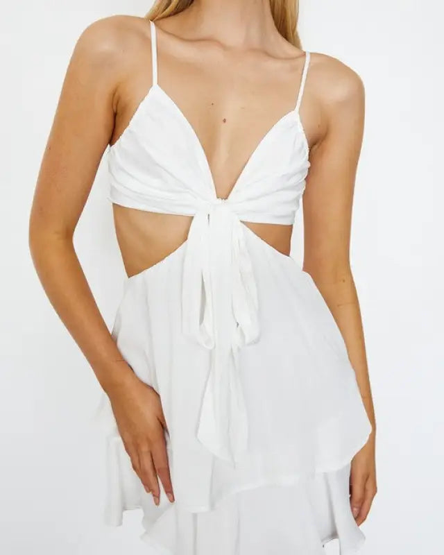 Draped Cup Cami Mini Dress