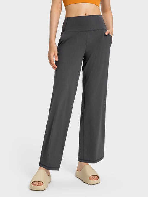 Ella Active Pants with Pockets - Charcoal / 4