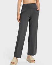 Ella Active Pants with Pockets - Charcoal / 4