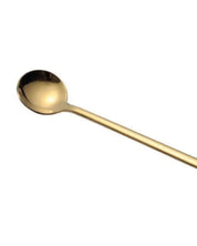 Espresso & Dessert Spoon - Set of 4 - Gold / OS