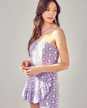 Eyelet Ruffle Romper