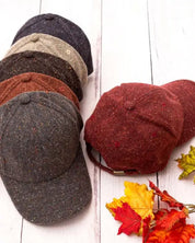 Fall Tweed Ball Cap