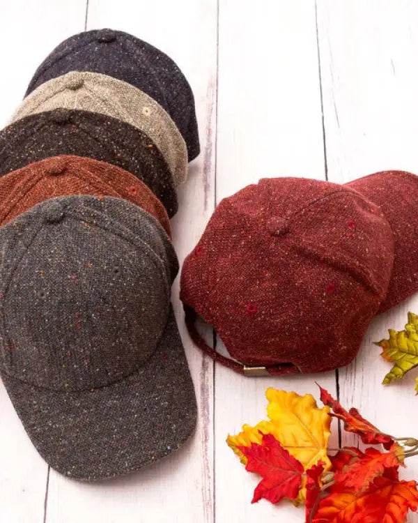 Fall Tweed Ball Cap