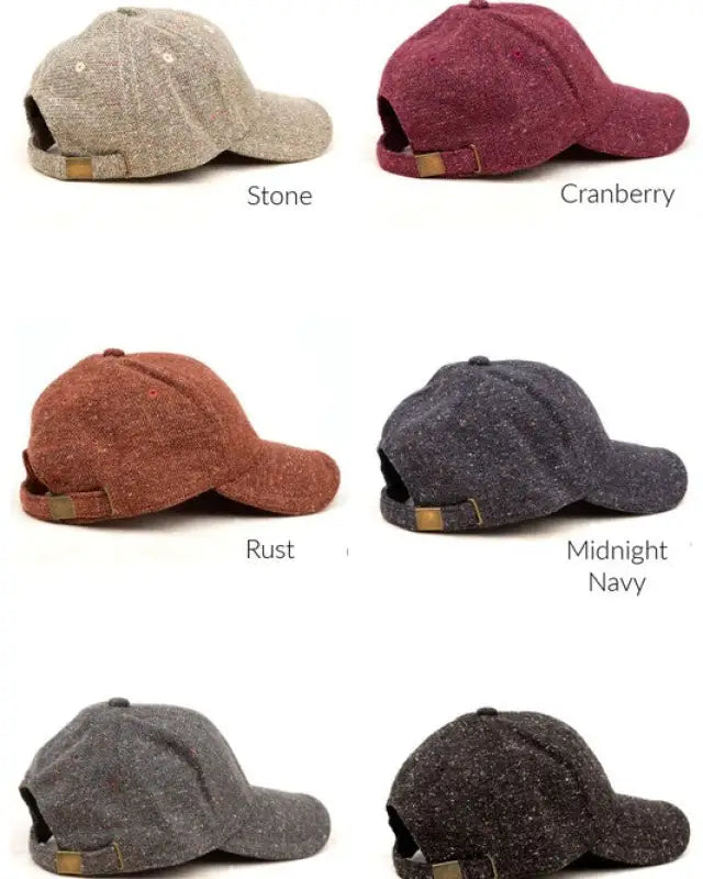 Fall Tweed Ball Cap