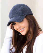 Fall Tweed Ball Cap - Midnight Navy / OneSize