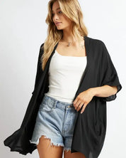 Favorite Solid Kimono Cardigan