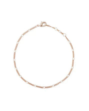 Figaro Chain Bracelet - Rose Gold / One Size