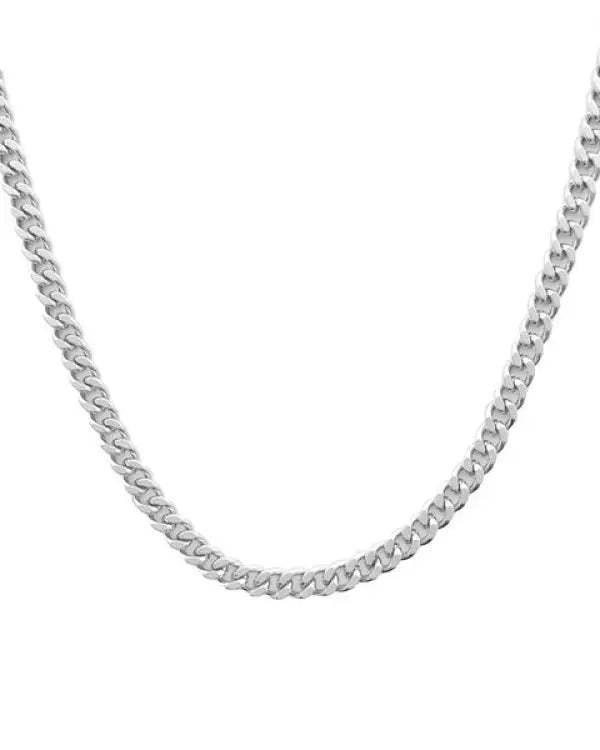 Fiona Thick Curb Chain Necklace