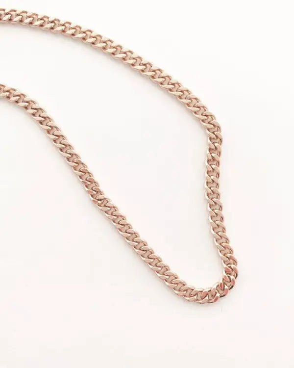 Fiona Thick Curb Chain Necklace