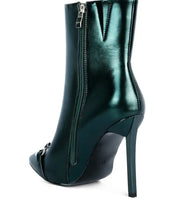 Firefly Hologram Stiletto Ankle Boots