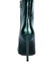 Firefly Hologram Stiletto Ankle Boots