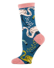 Flamingo Sun - Women’s Crew Socks Multi / WS