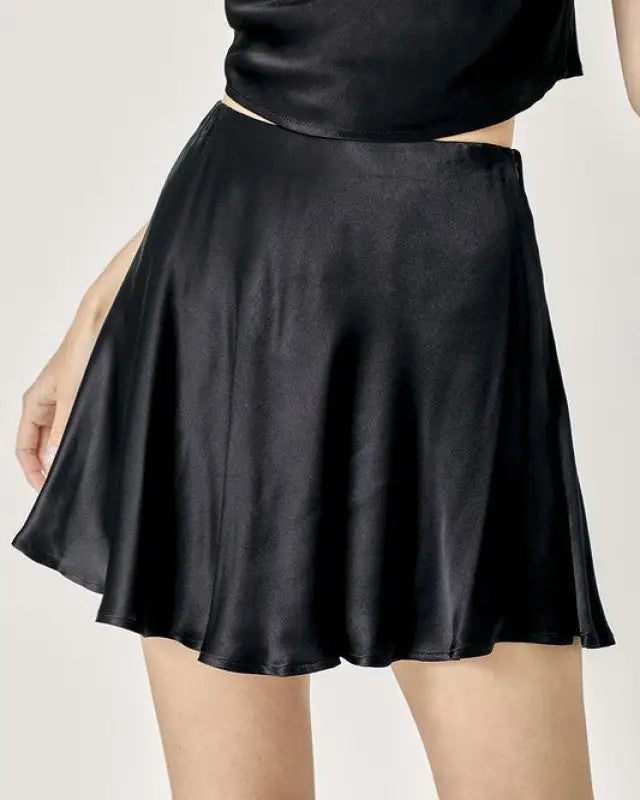 Flare Mini Skirt