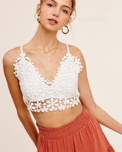 Crochet Lace Bralette Top