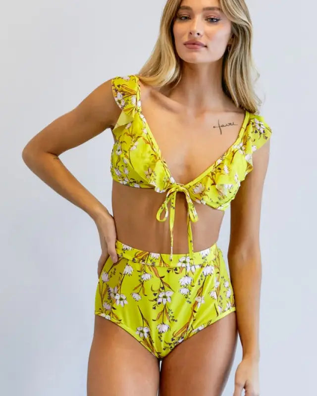 Floral Swimwear Set