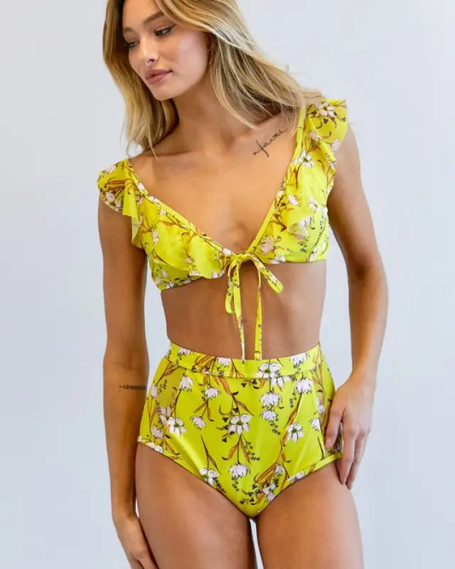 Floral Swimwear Set