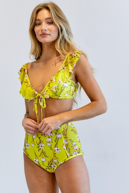 Floral Swimwear Set