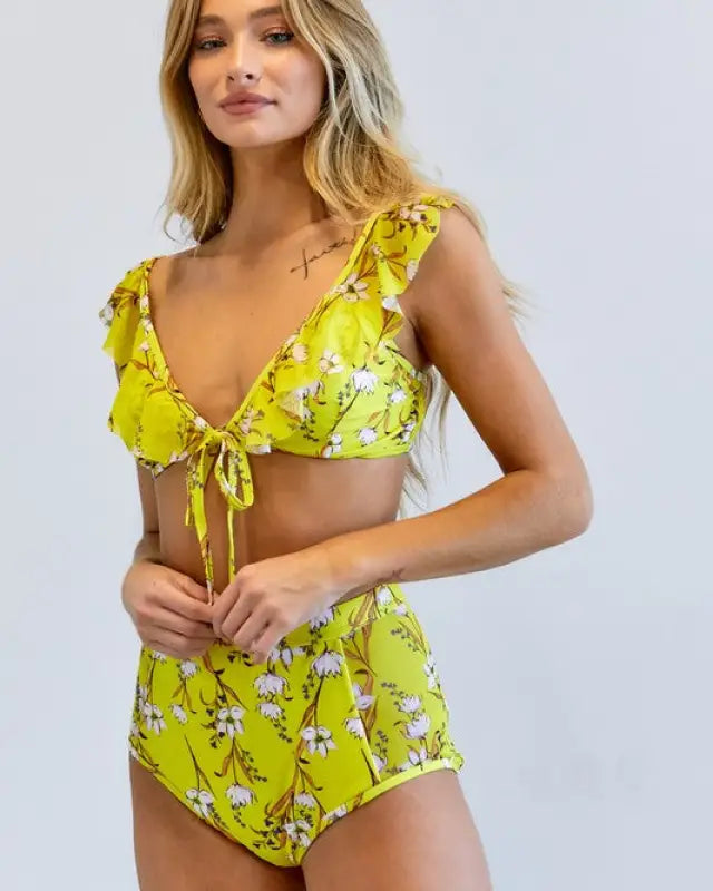 Floral Swimwear Set