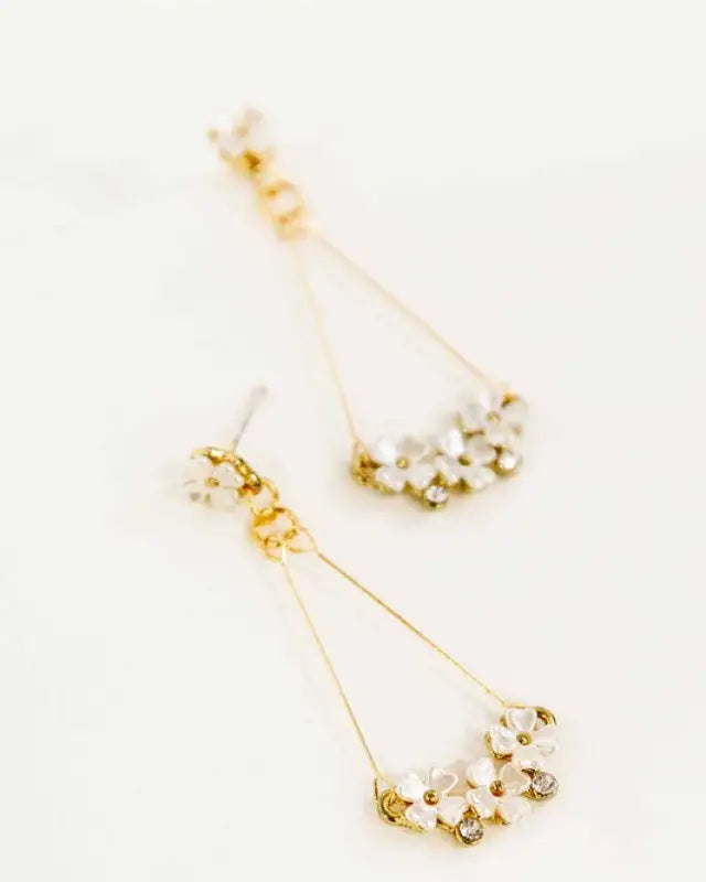 Florence Drop Earrings - Gold / OS