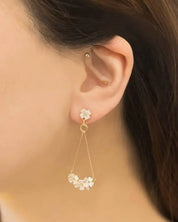 Florence Drop Earrings - Gold / OS