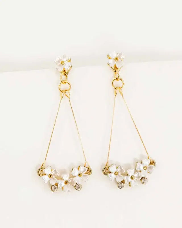 Florence Drop Earrings - Gold / OS