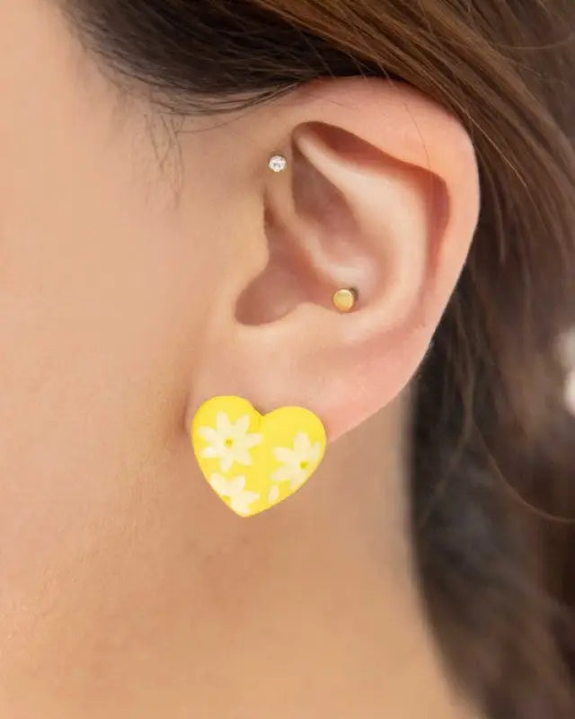 Flower Lover Stud Earrings - Rings