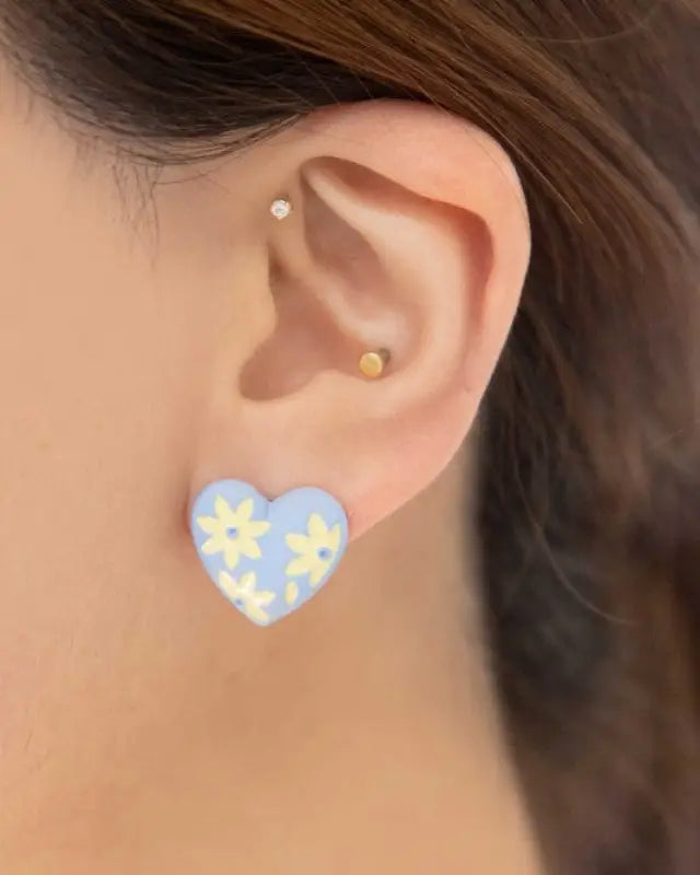 Flower Lover Stud Earrings - Rings