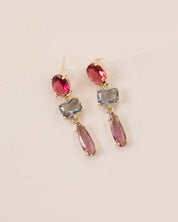 Fraise Dangle Earrings - Pink / Os - Rings