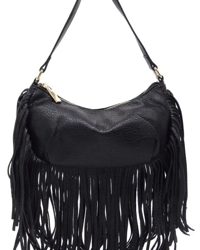 Fringe Shoulder Bag Hobo