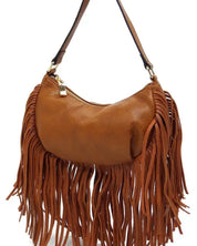 Fringe Shoulder Bag Hobo