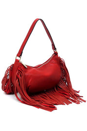 Fringe Shoulder Bag Hobo