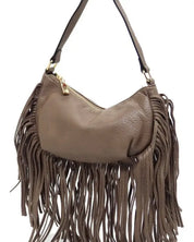 Fringe Shoulder Bag Hobo