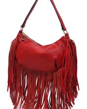 Fringe Shoulder Bag Hobo