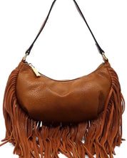 Fringe Shoulder Bag Hobo