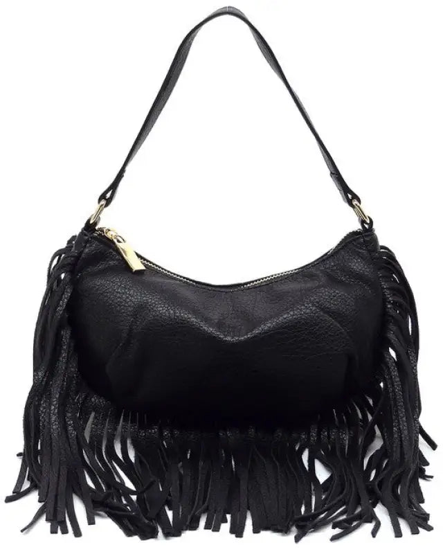 Fringe Shoulder Bag Hobo