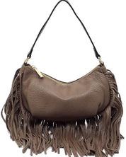 Fringe Shoulder Bag Hobo