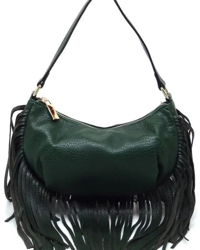 Fringe Shoulder Bag Hobo