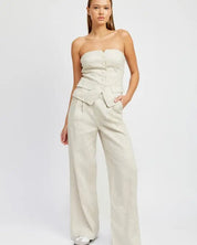 Full Length Pleated Pants