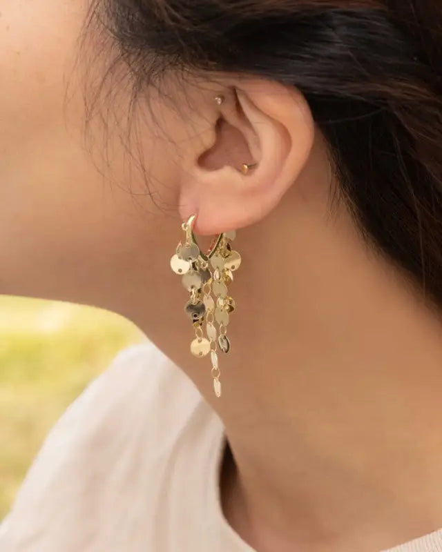 Goa Hoop Earrings - Gold / OS