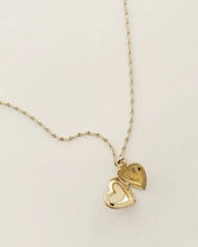 Golden Heart Locket